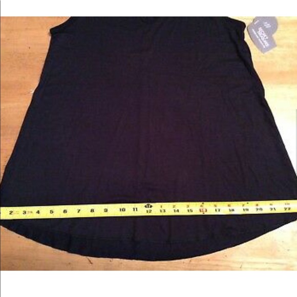 New Secret Treasures Black Soft Stretch Tank TOP S - Picture 8 of 8